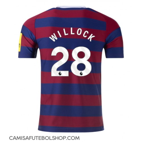 Camisa de time de futebol Newcastle United Joe Willock #28 Replicas 2º Equipamento 2024-25 Manga Curta